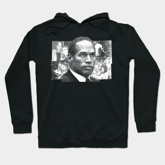 The O.J. Simpson - To many Black Americans White Hoodie by WuTangStore